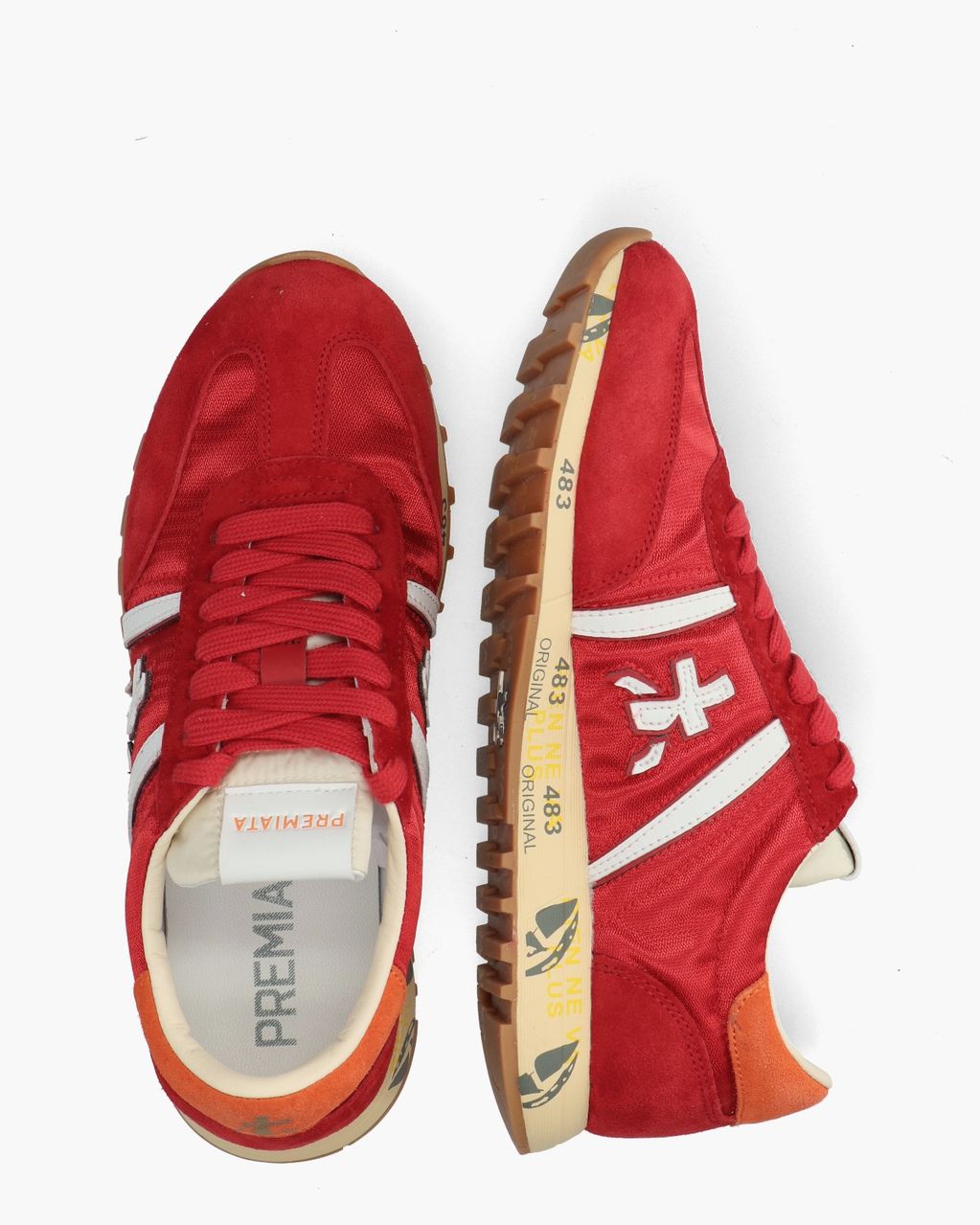 Lucydo Rood Damessneakers