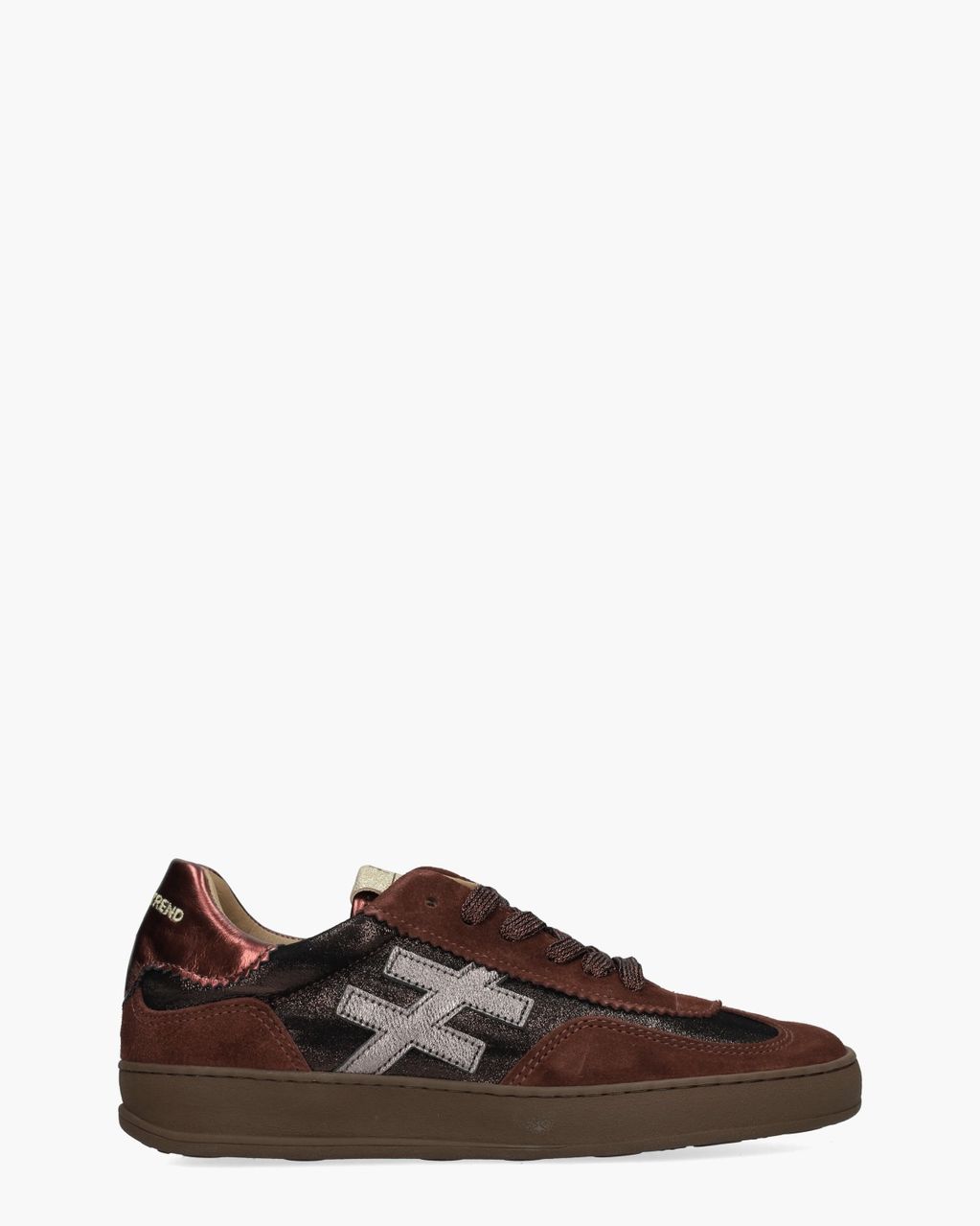 Iconic II Bordeauxrood/Zwart Damessneakers