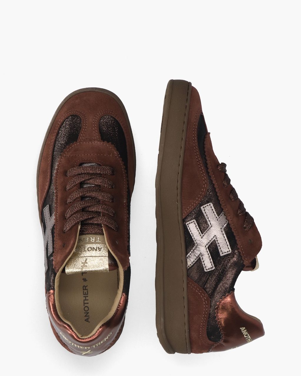 Iconic II Bordeauxrood/Zwart Damessneakers