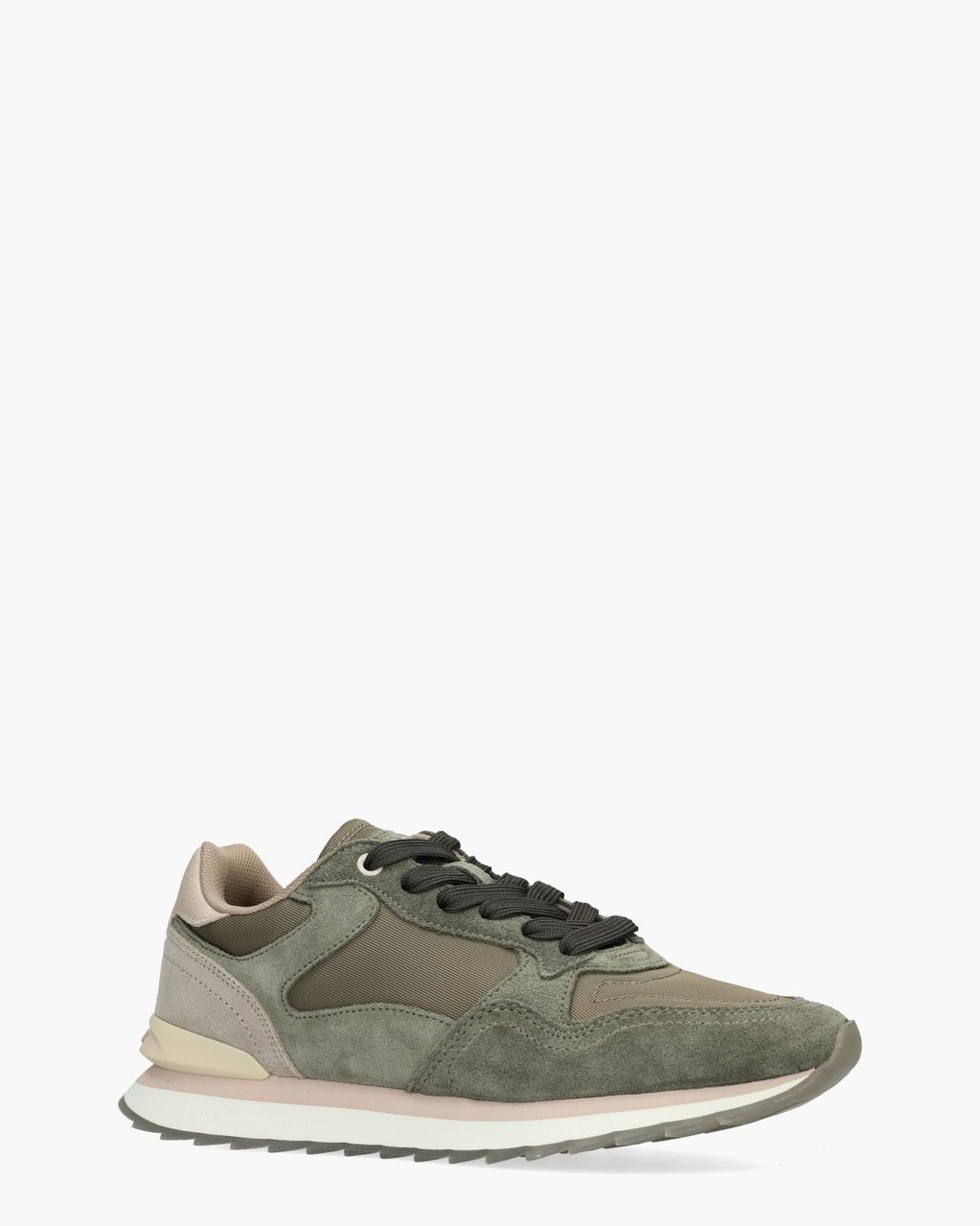 Los Angeles Groen Damessneakers
