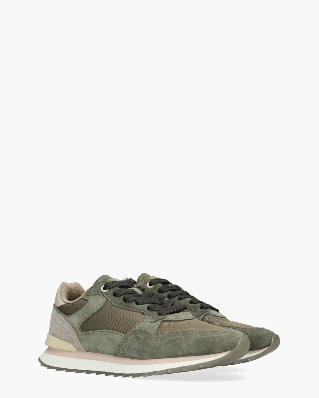 Los Angeles Groen Damessneakers