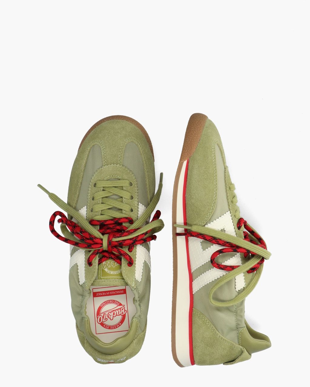 Rocket Cotton Groen Damessneakers