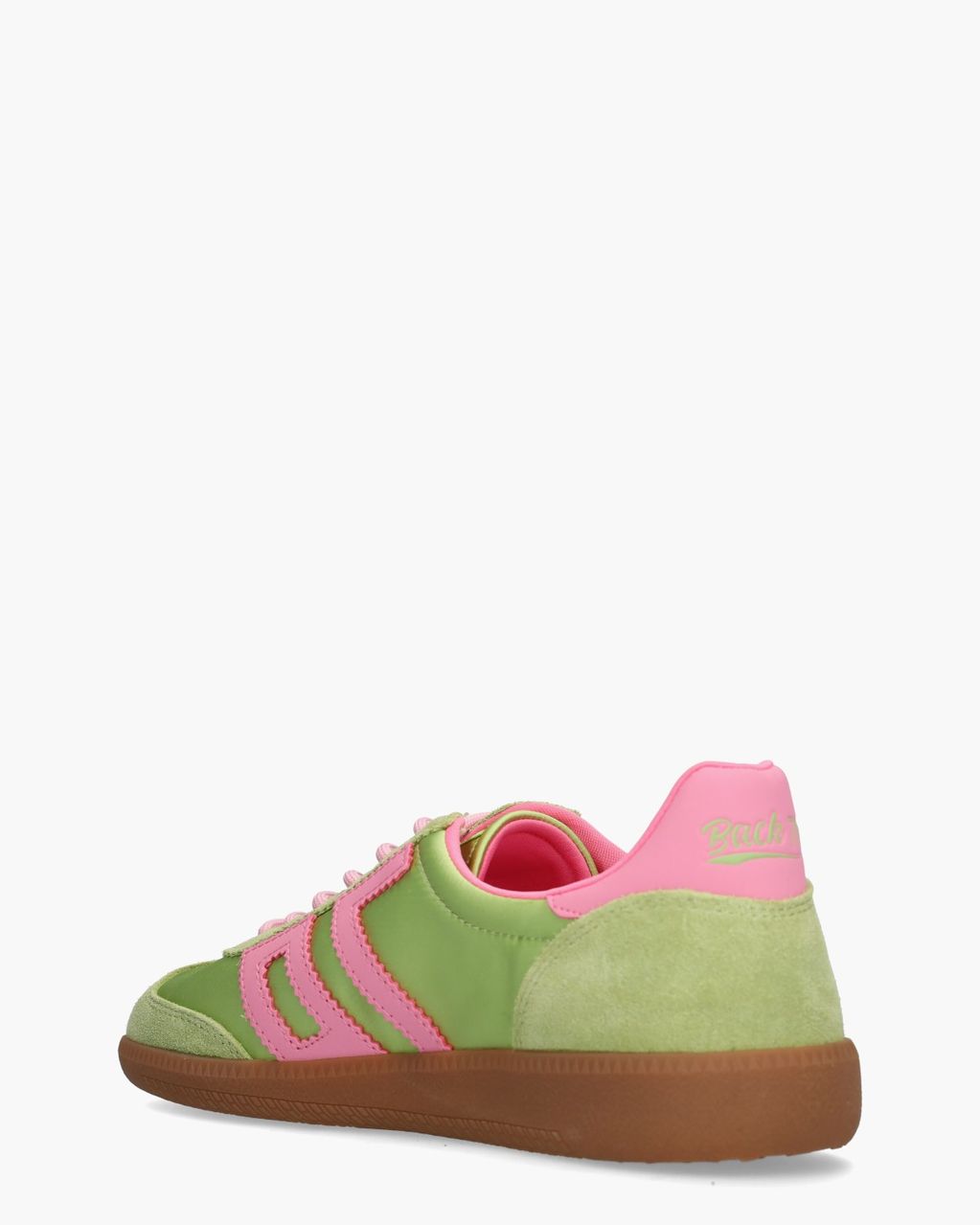 Ghost Satin Groen/Roze Damessneakers