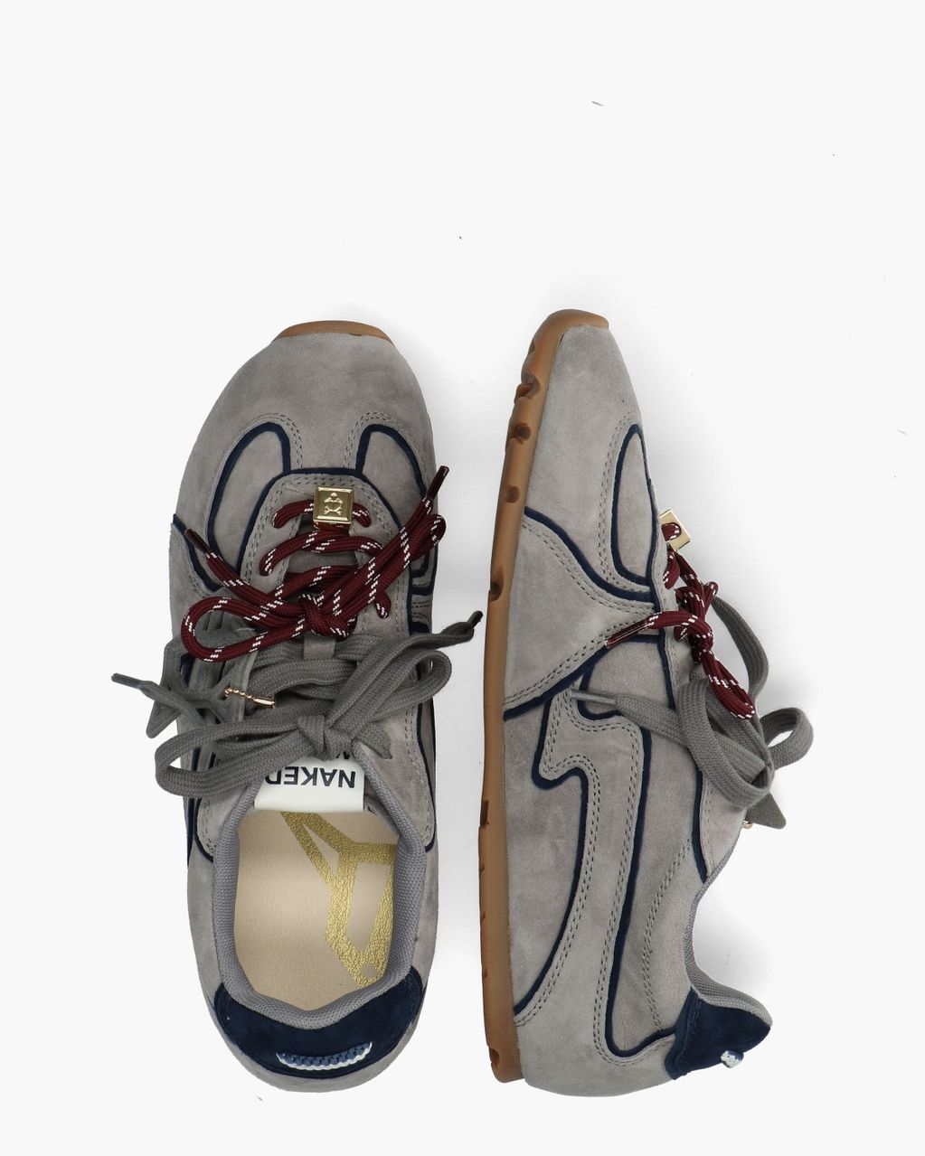 Adored Grijs Damessneakers