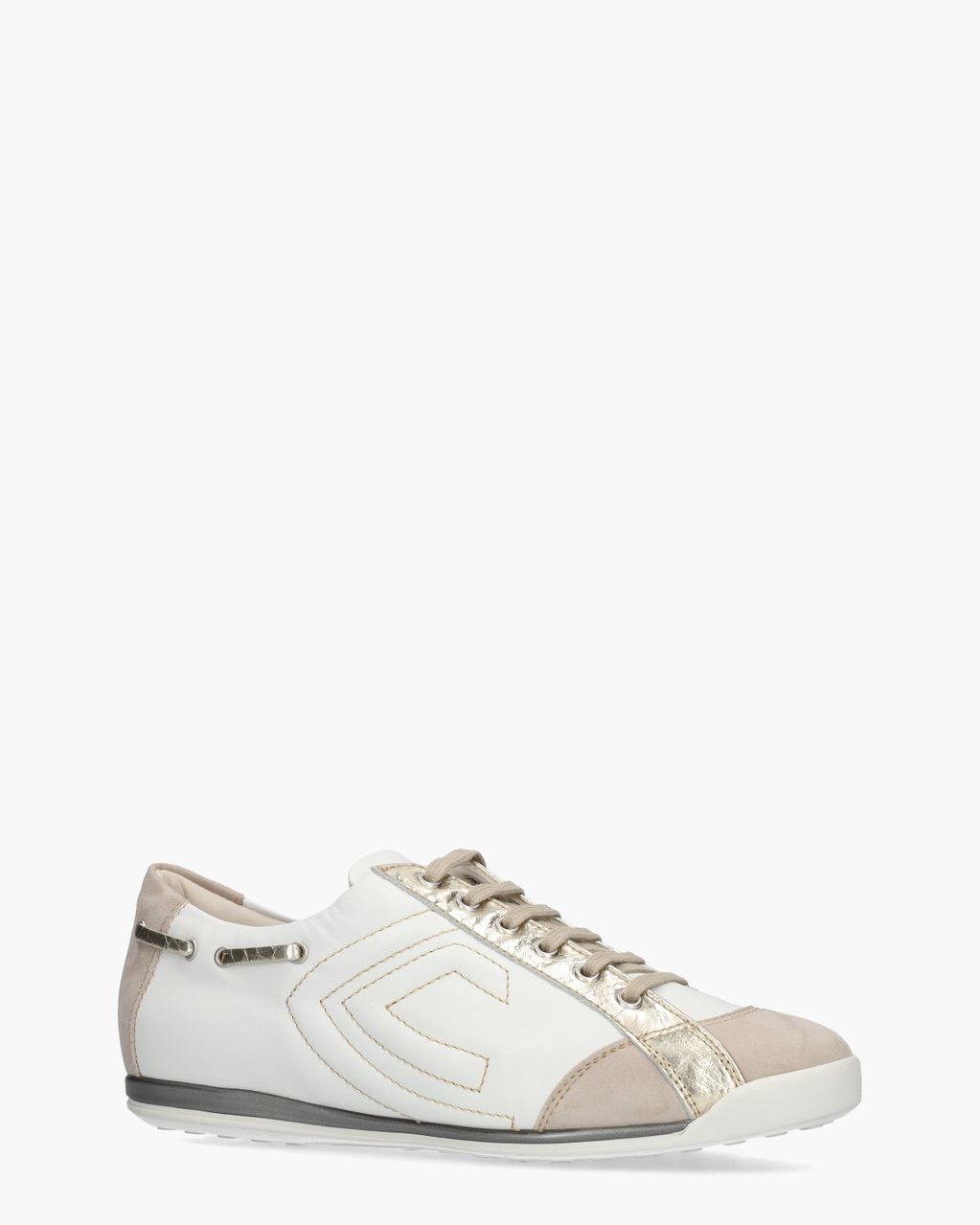 L902024 Wit/Multi Damessneakers