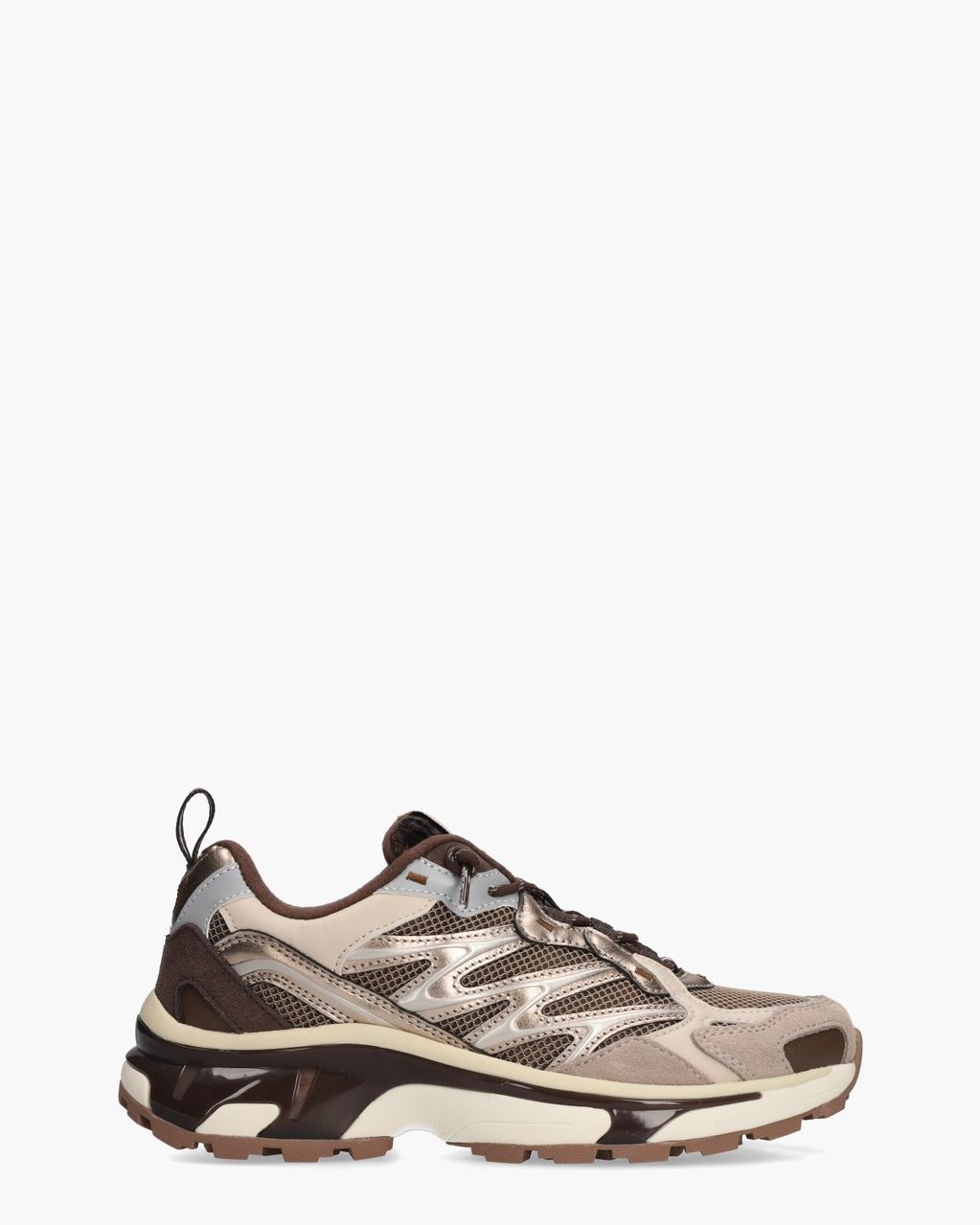 Altitude V.2 Donkerbruin/Beige Damessneakers