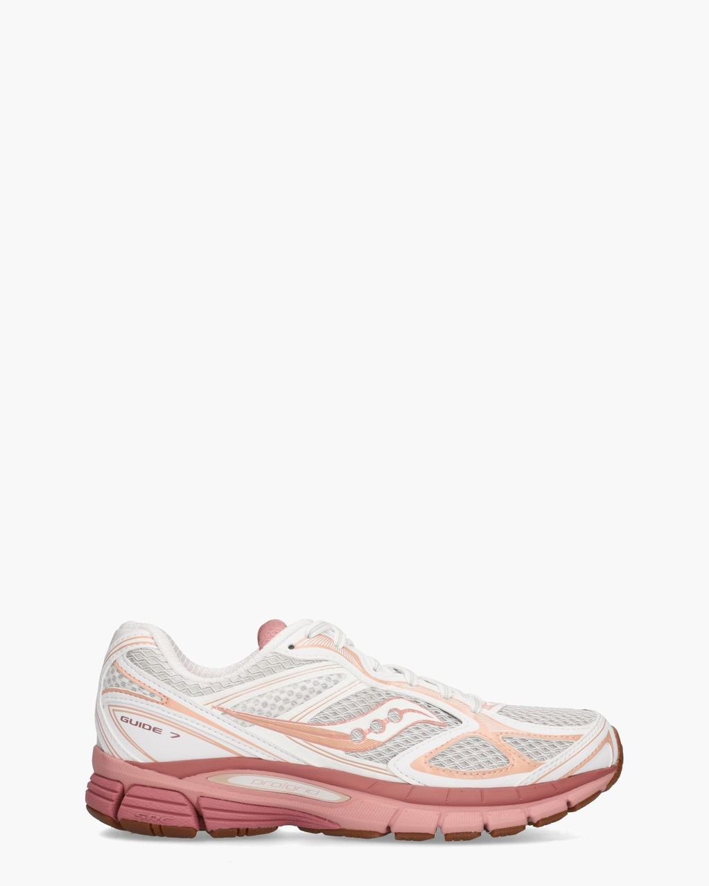 ProGrid Guide 7 Wit/Roze Damessneakers