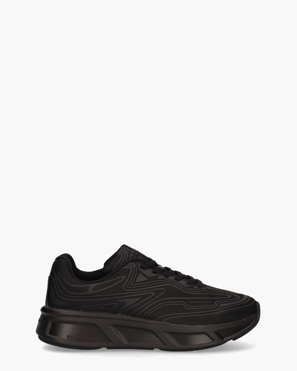 Run #01 Zwart Damessneakers
