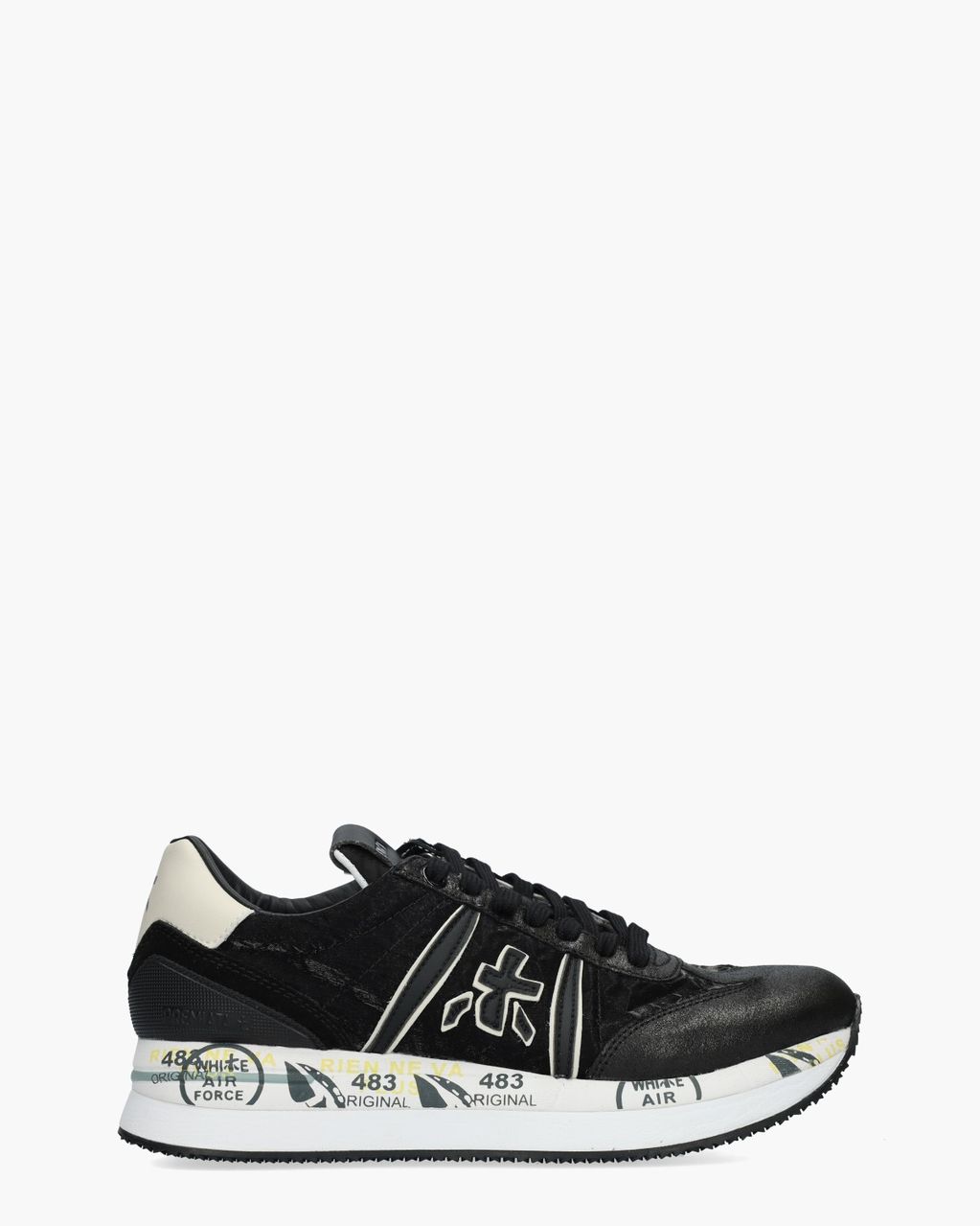 Conny 6987 Zwart Damessneakers