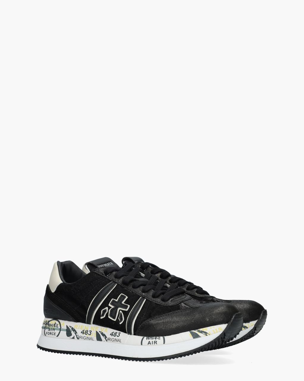 Conny 6987 Zwart Damessneakers
