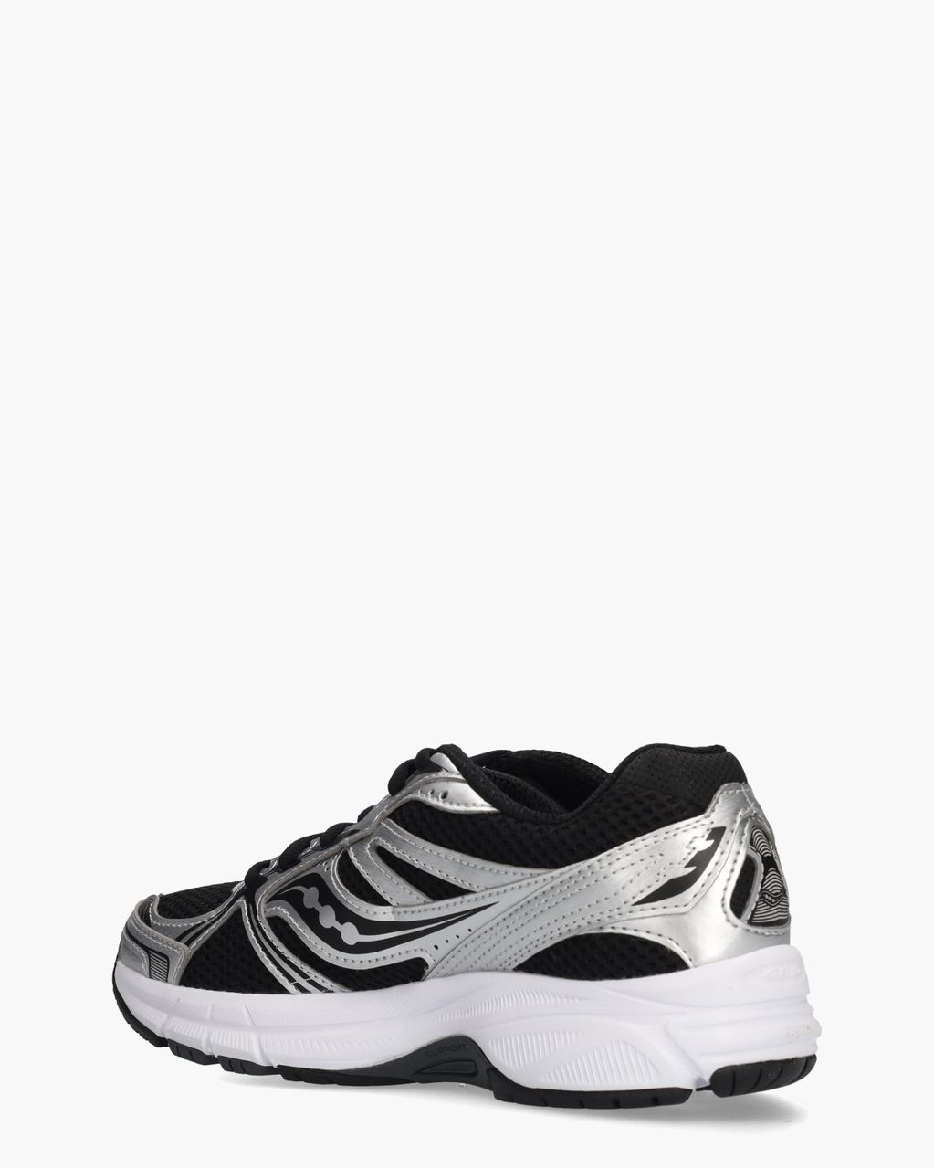 Grid Legacy Zwart/Zilver Damessneakers
