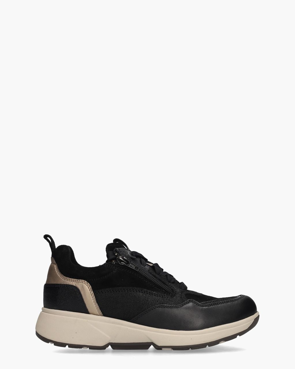 Grenoble Zwart Damessneakers