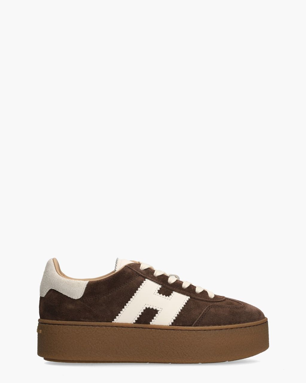 Cool Plateau Donkerbruin Damessneakers