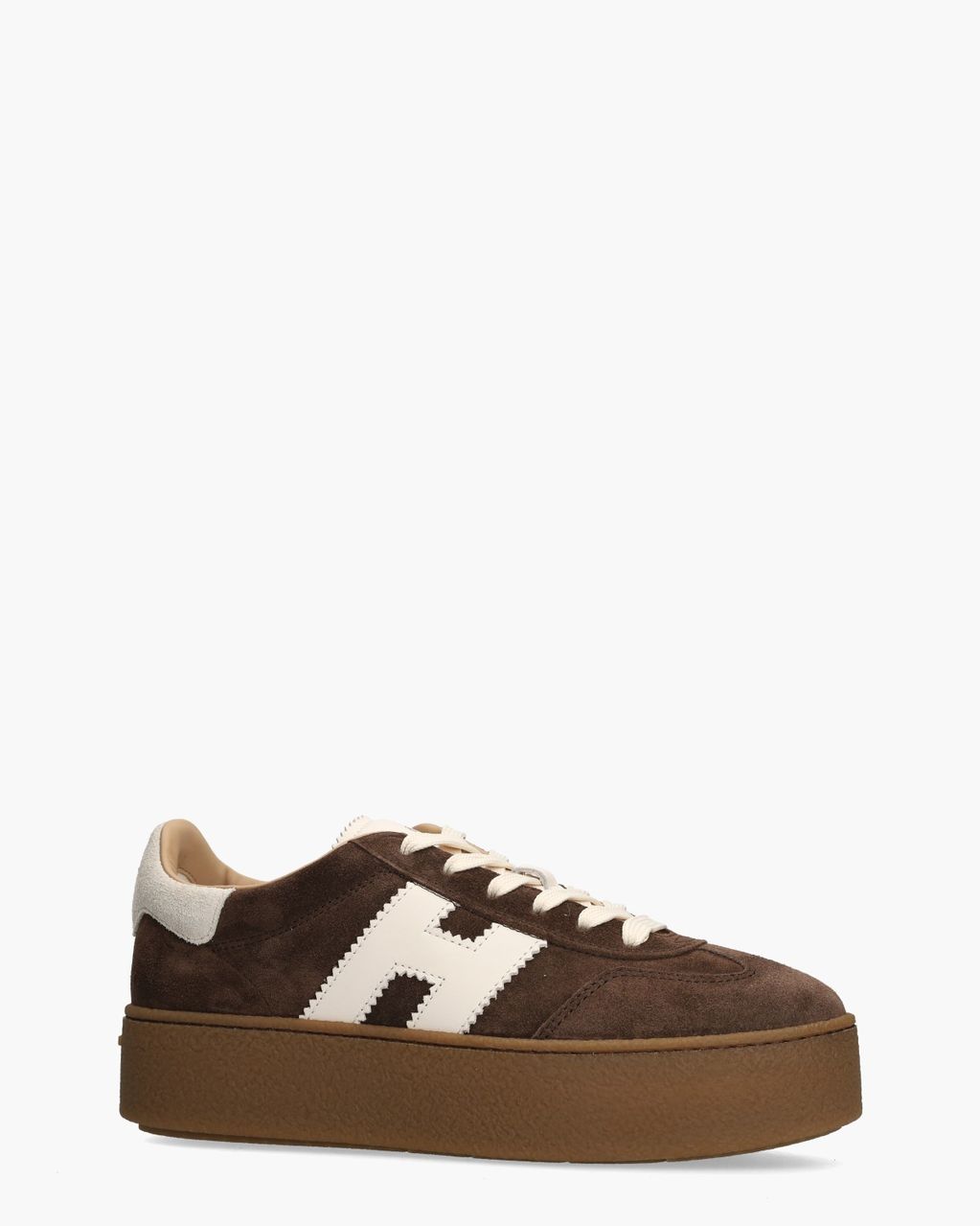 Cool Plateau Donkerbruin Damessneakers