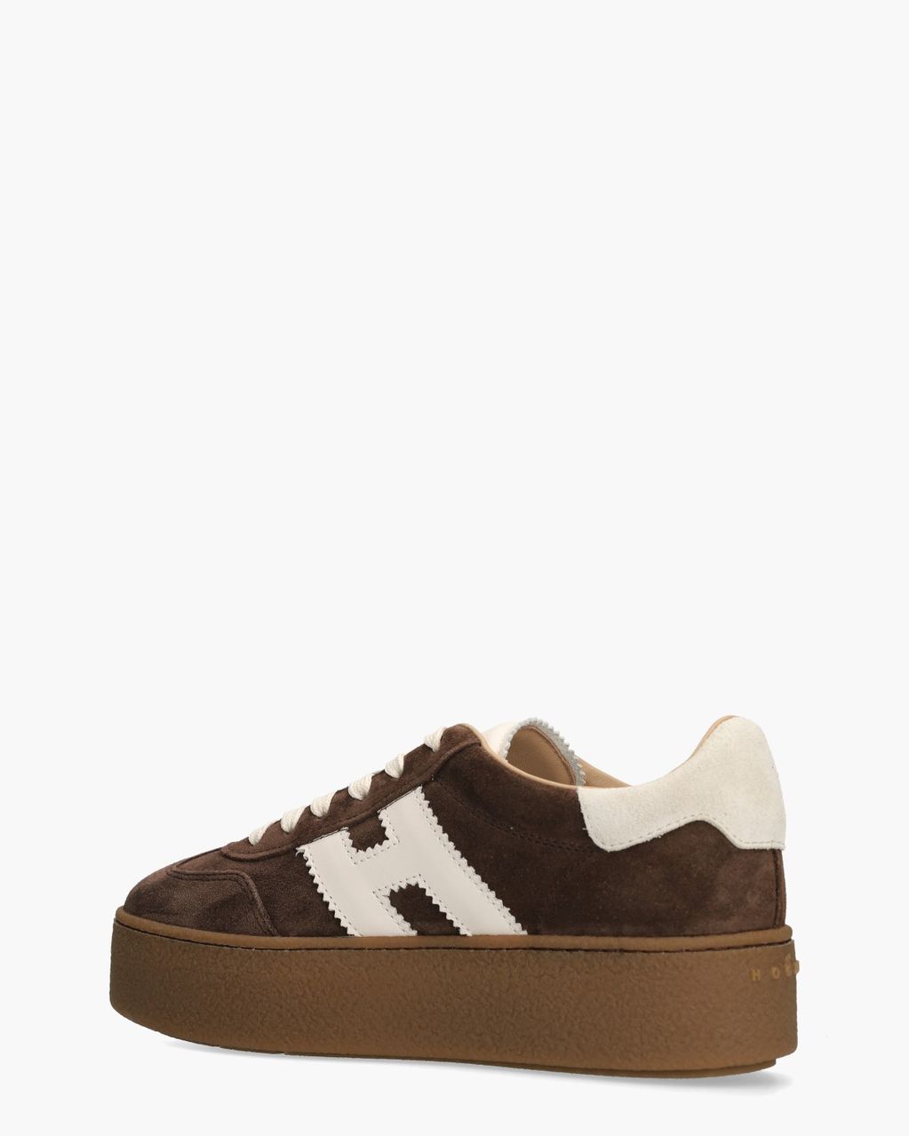 Cool Plateau Donkerbruin Damessneakers