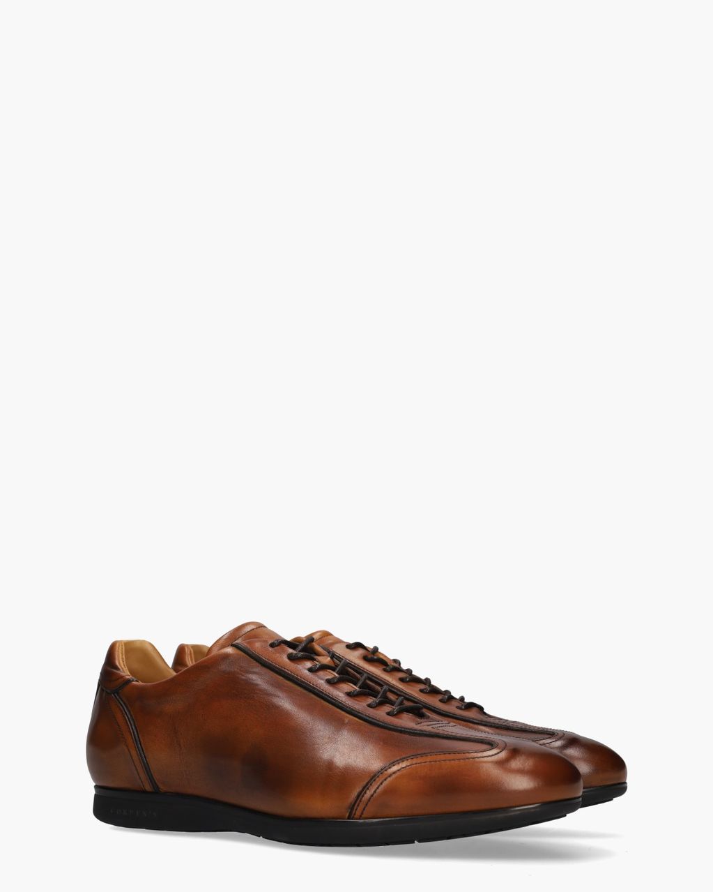 Fitzallan Cognac Herensneakers