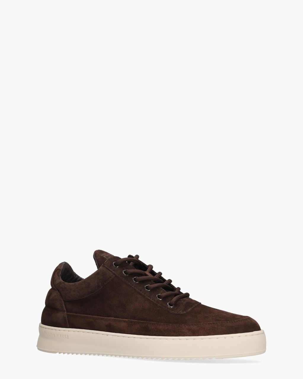 Low Top Suede Donkerbruin Herensneakers