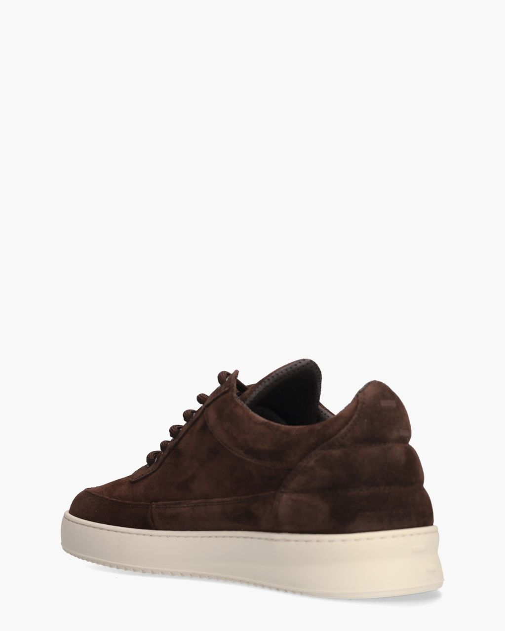Low Top Suede Donkerbruin Herensneakers