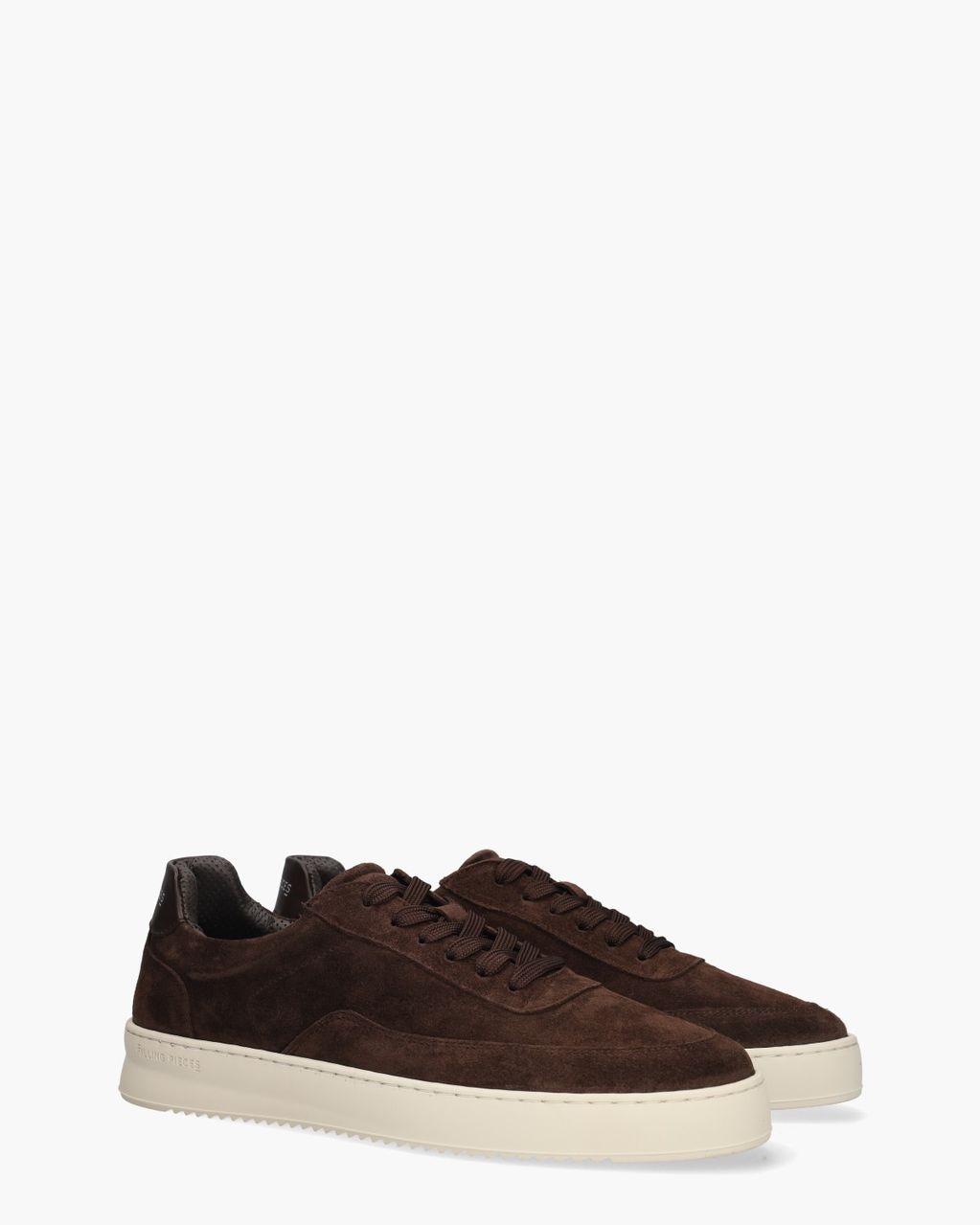 Mondo Suede Pure Donkerbruin Herensneakers