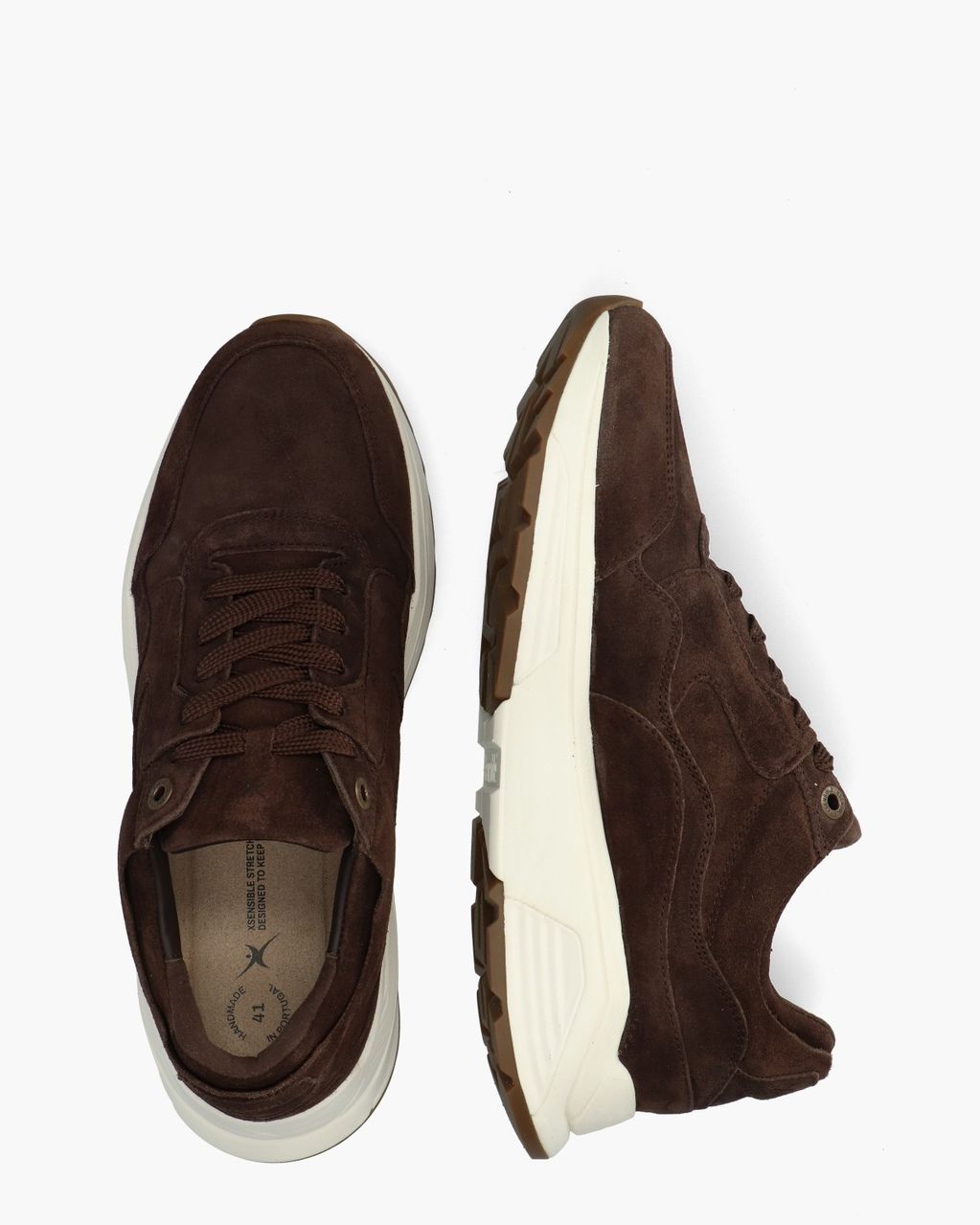 Golden Gate Donkerbruin Herensneakers