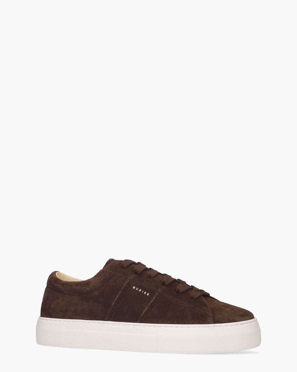 Nubikk Jagger Morris Donkerbruin Herensneakers - Van Arendonk.nl