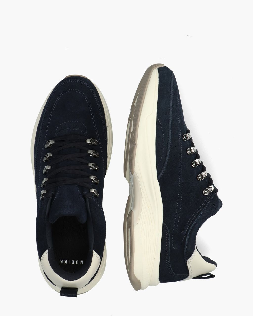Nero Reese Donkerblauw Herensneakers