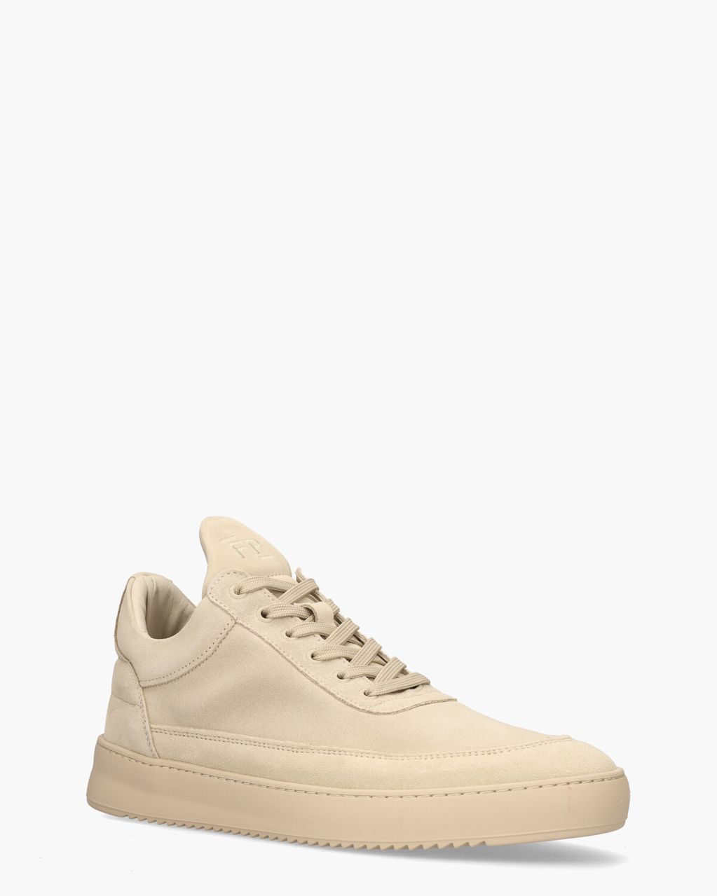 Low Top Suede Beige Herensneakers