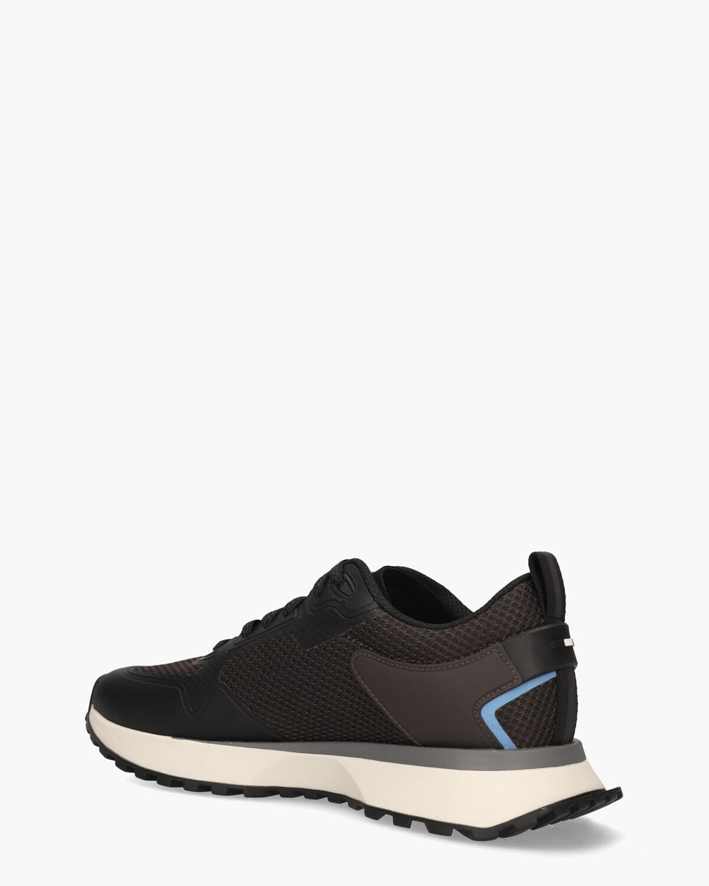 Jonah Donkerbruin/Zwart Herensneakers