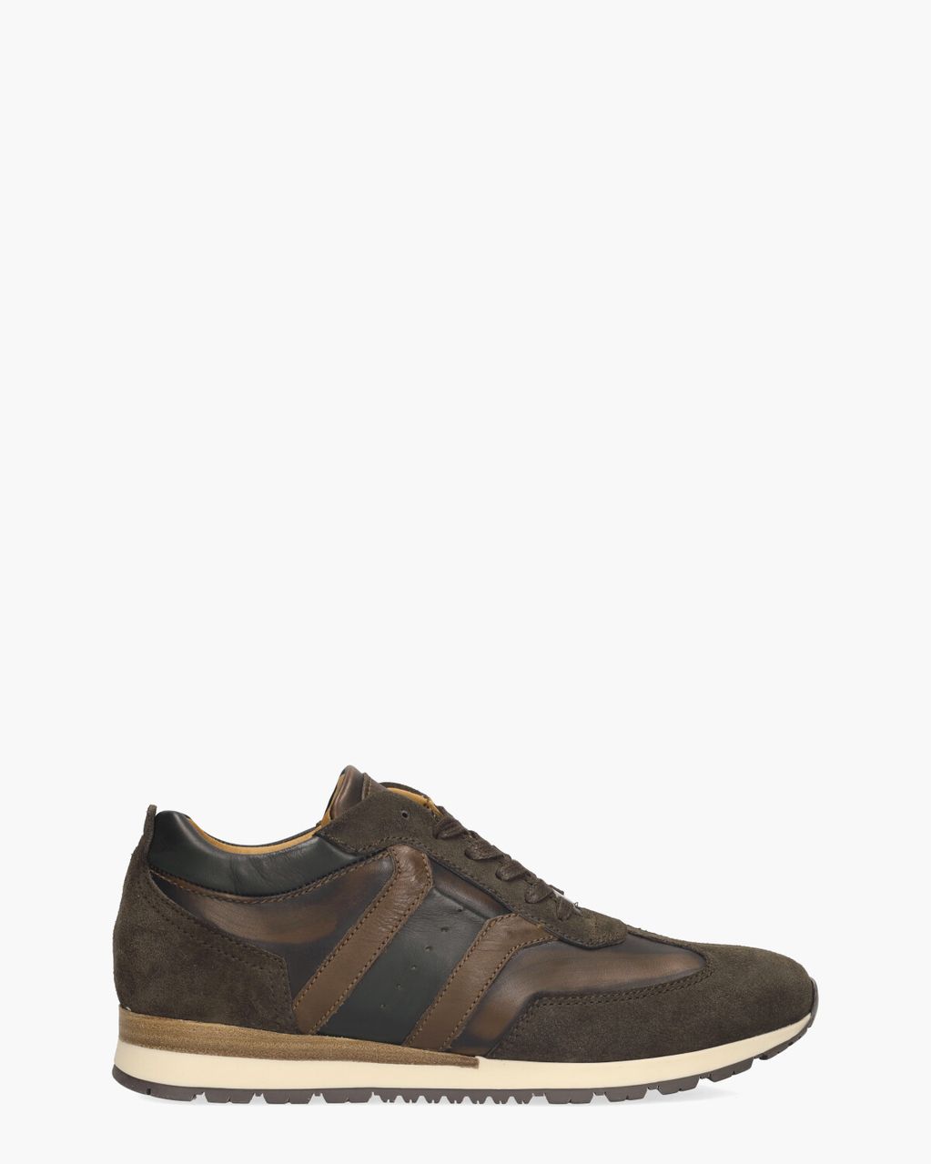 Sweder Donkerbruin Herensneakers