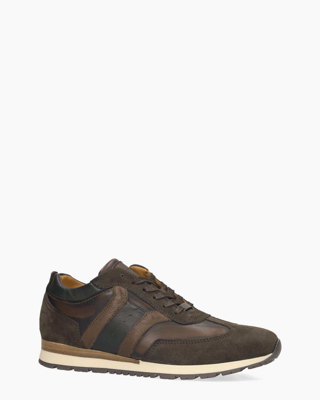 Sweder Donkerbruin Herensneakers