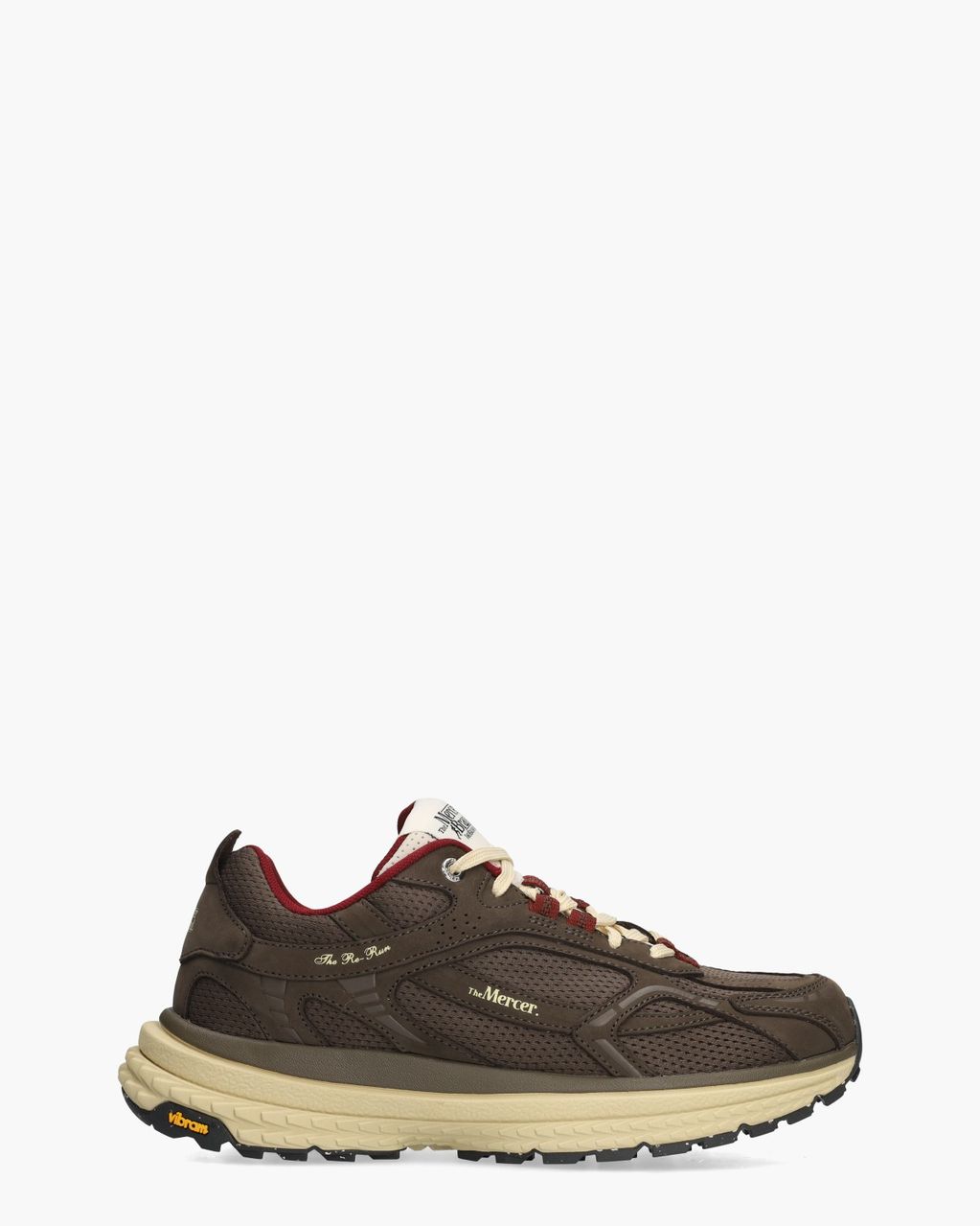 The Re-Run Vibram Donkerbruin Herensneakers