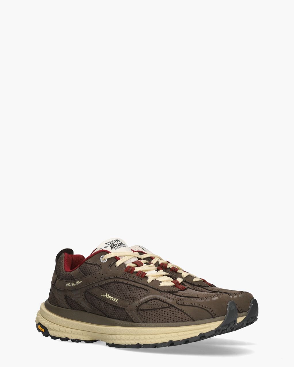 The Re-Run Vibram Donkerbruin Herensneakers