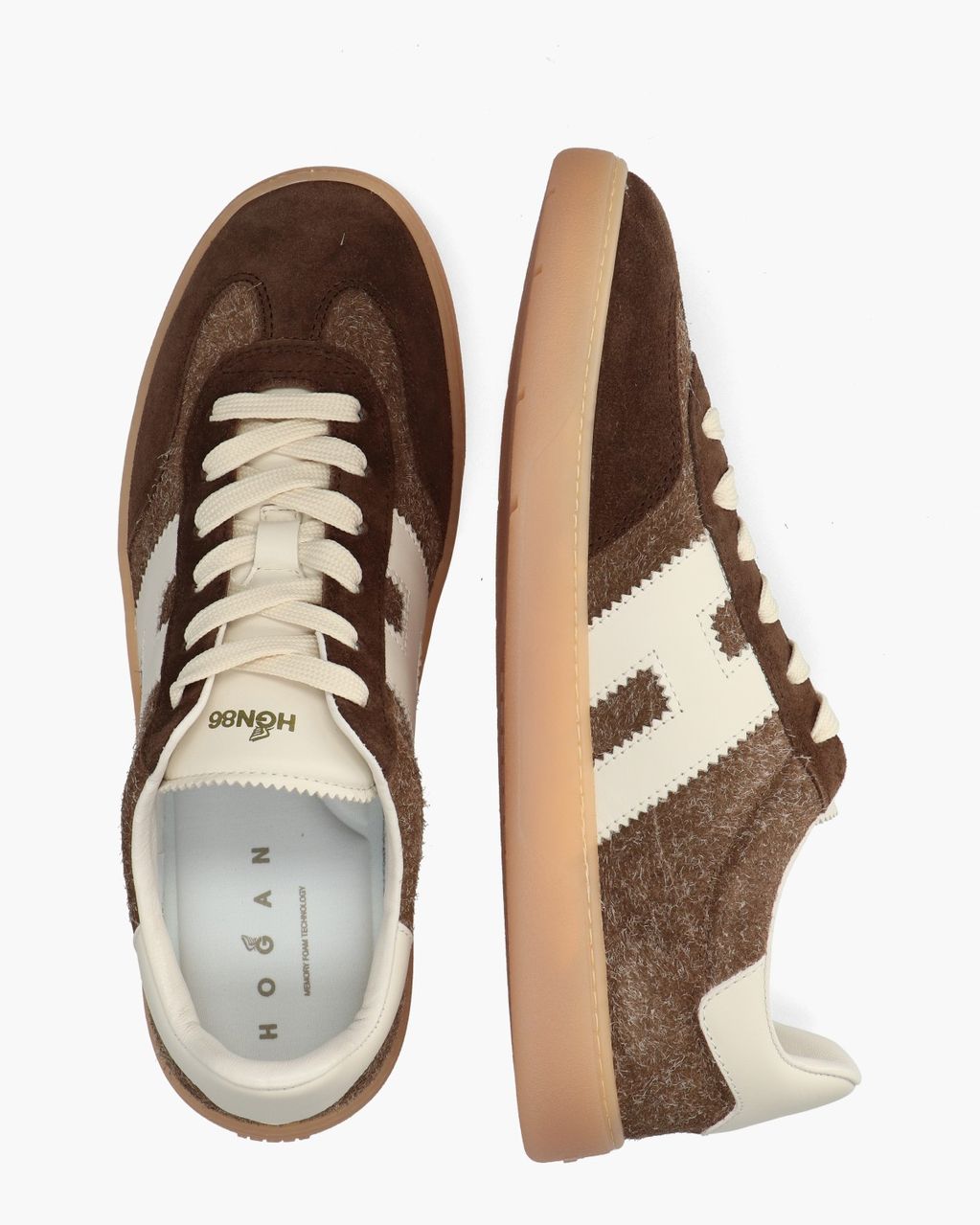 Cool Donkerbruin Herensneakers