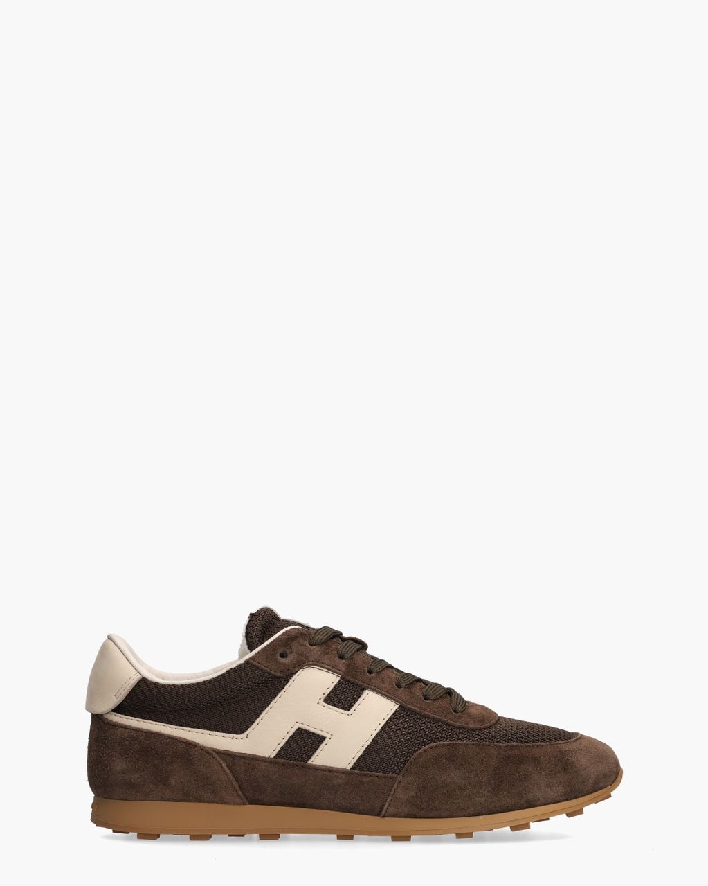Athletic Donkerbruin Herensneakers