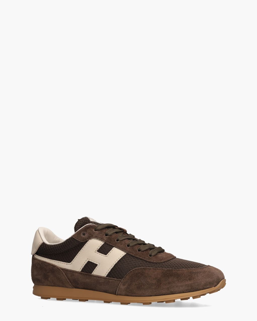 Athletic Donkerbruin Herensneakers