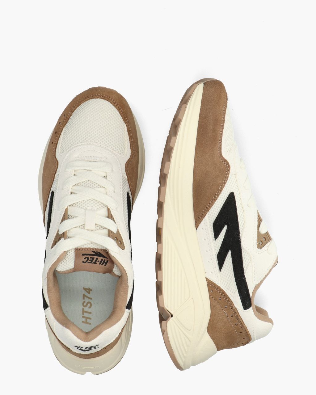 HTS Shadow RGS Wit/Bruin Herensneakers