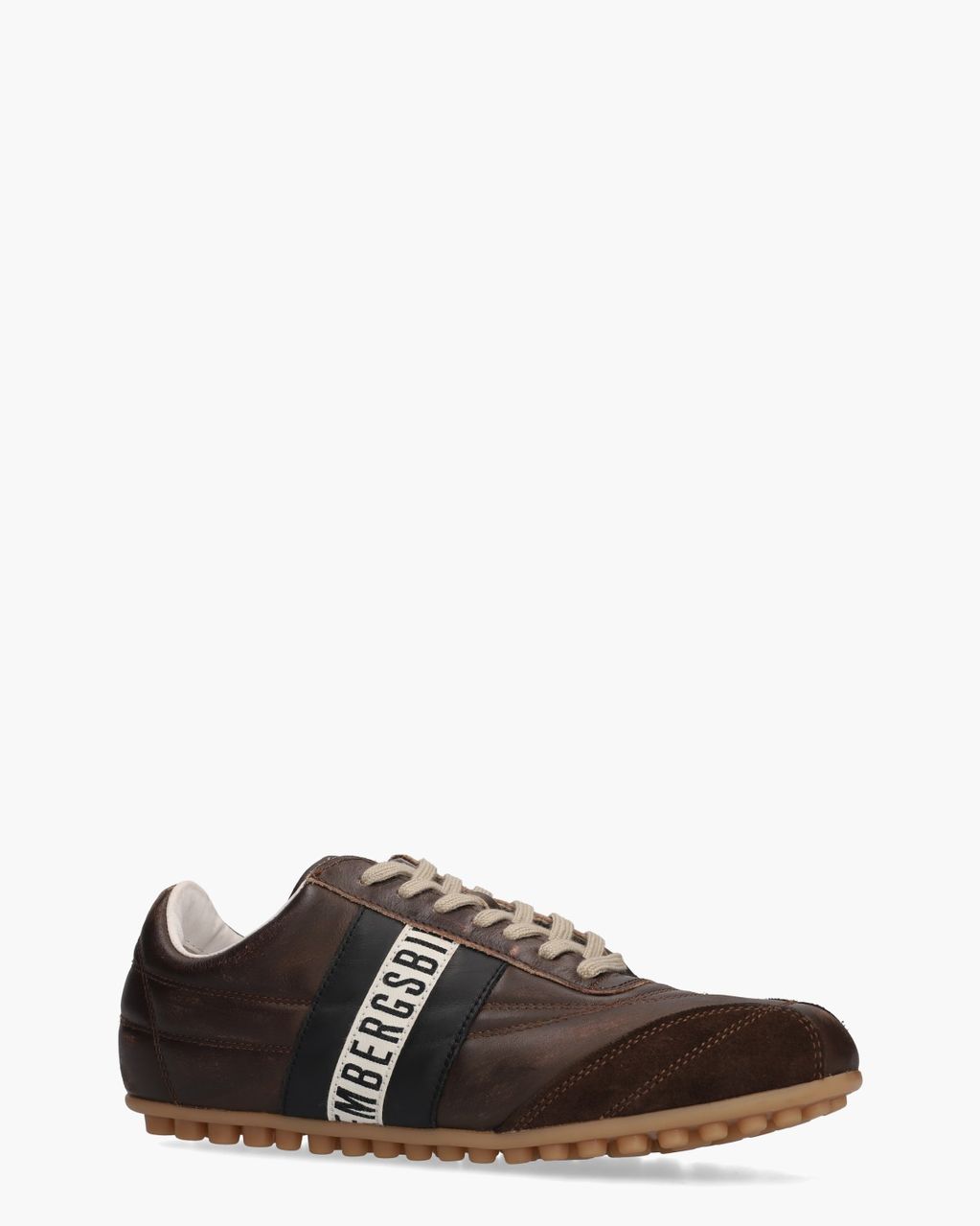 32213 Donkerbruin Herensneakers