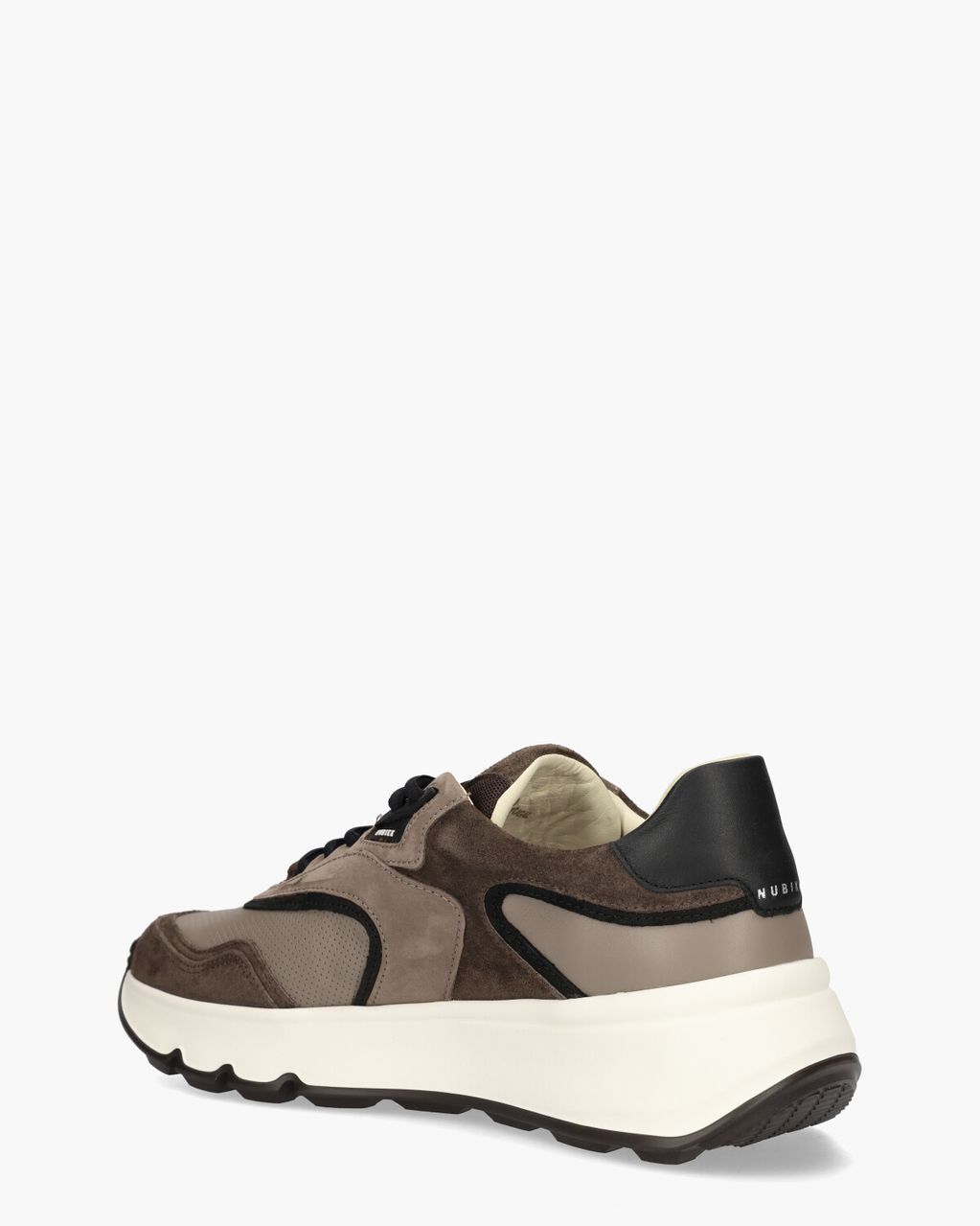Luca Noa Taupe/Donkerbruin Herensneakers