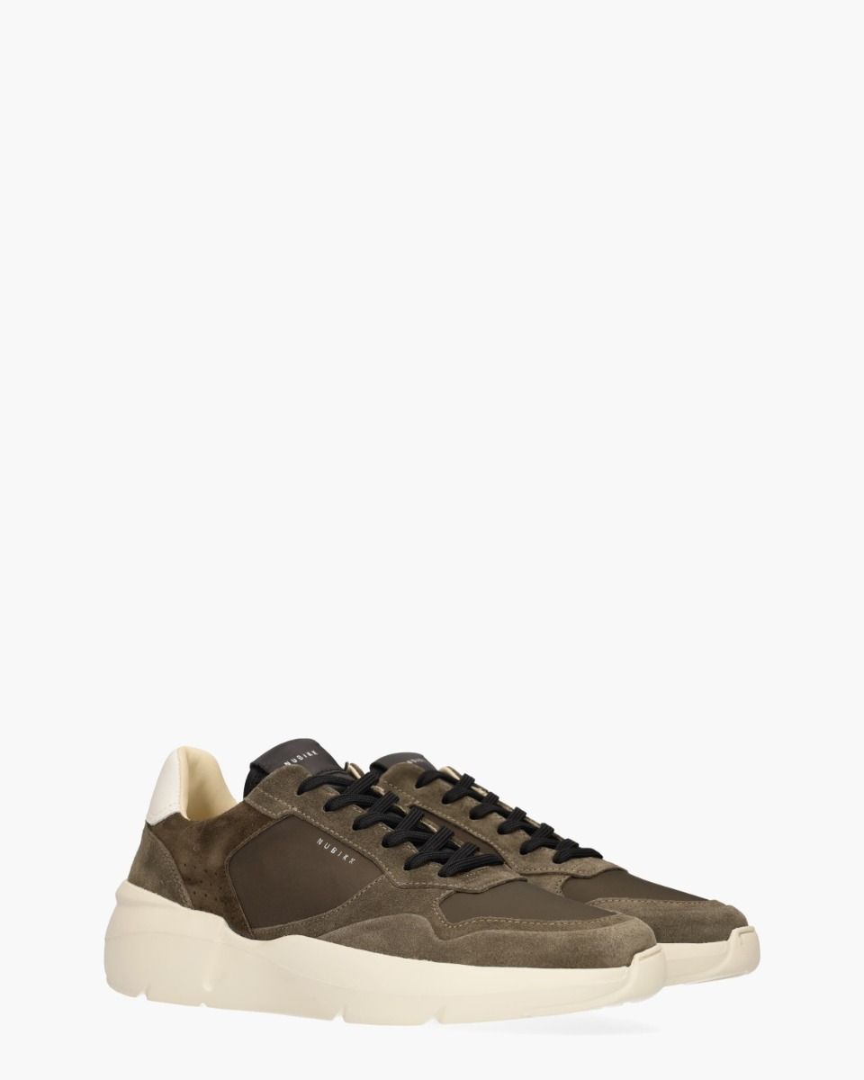 Roque Road Wave Donkerbruin Herensneakers