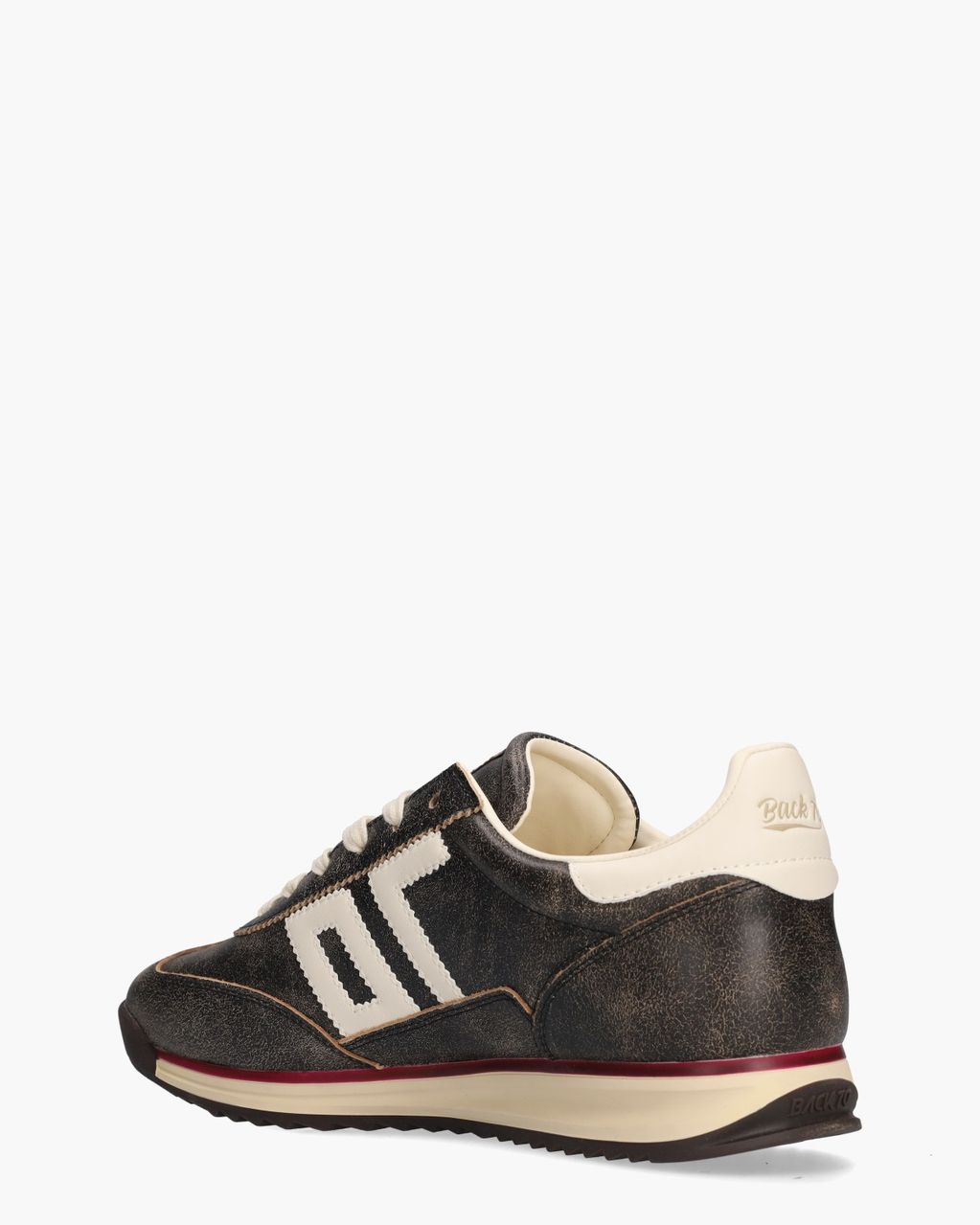 Jogger Donkerbruin/Off-White Herensneakers