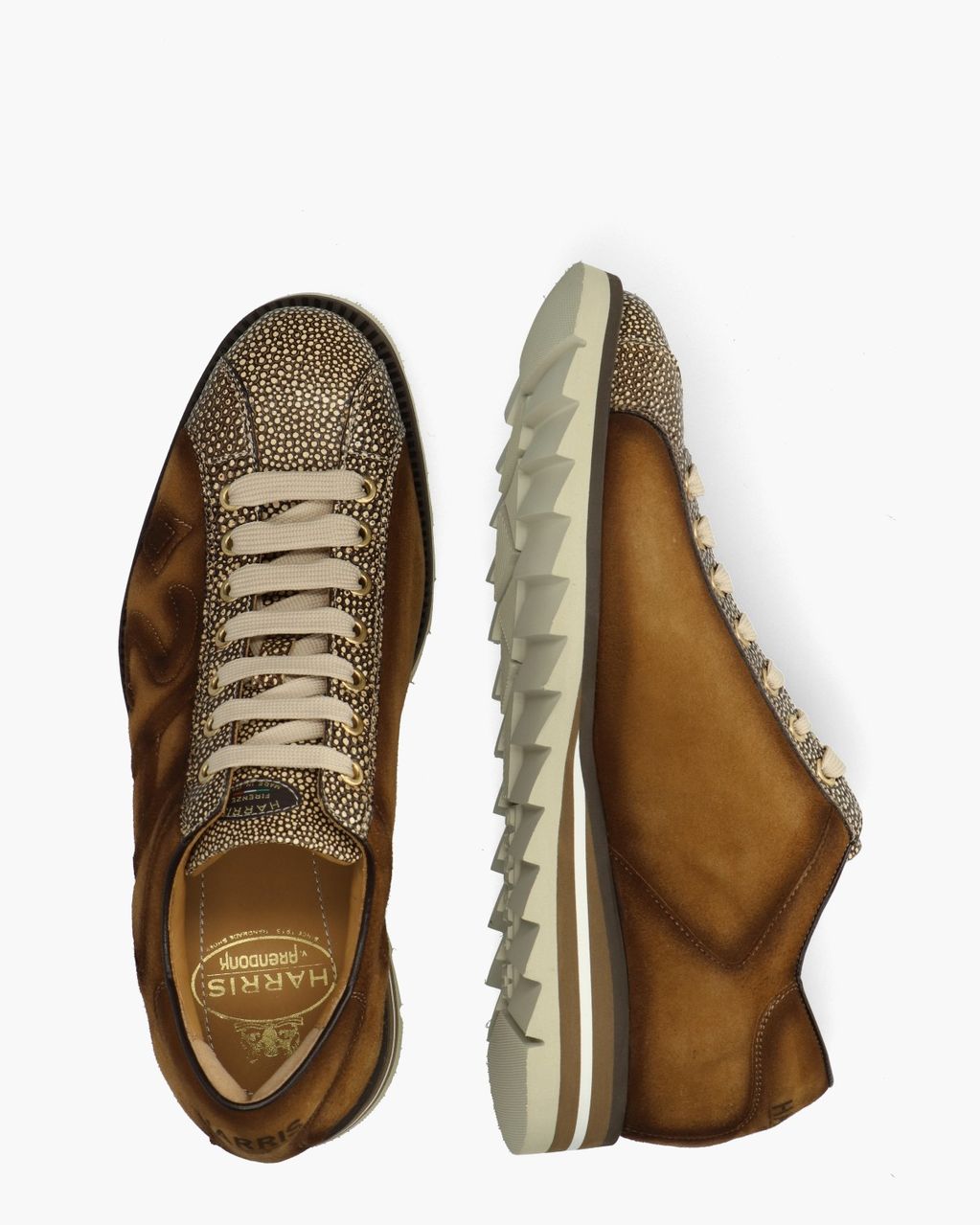2817 Cognac Herensneakers