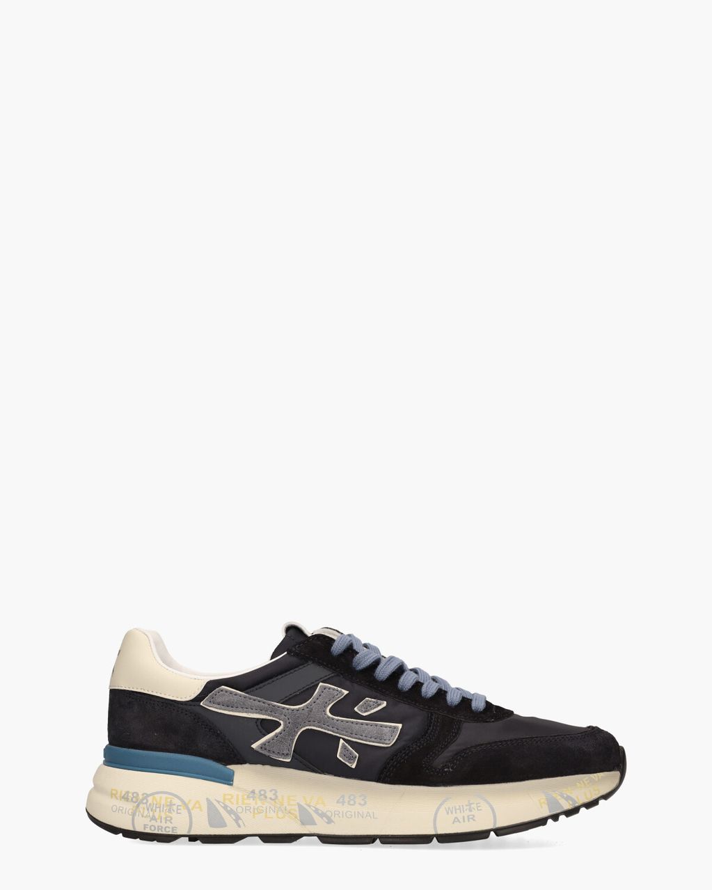 Mick 7716 Donkerblauw Herensneakers