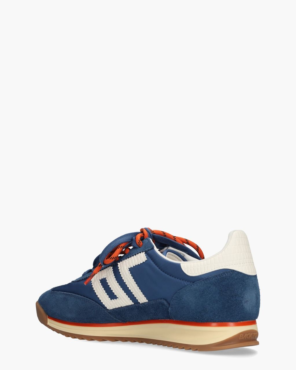 Jogger Spongy Nylon Blauw Herensneakers