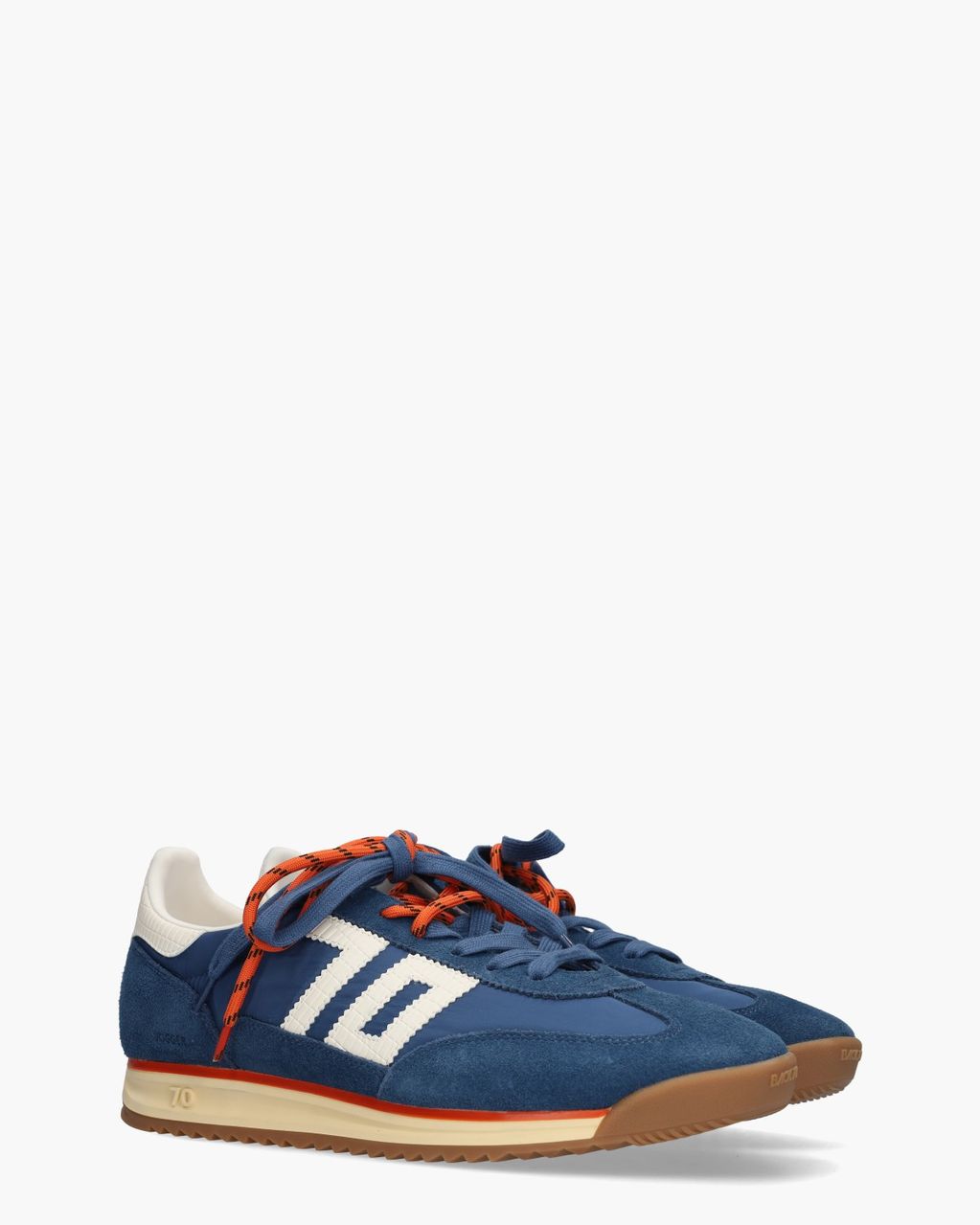 Jogger Spongy Nylon Blauw Herensneakers