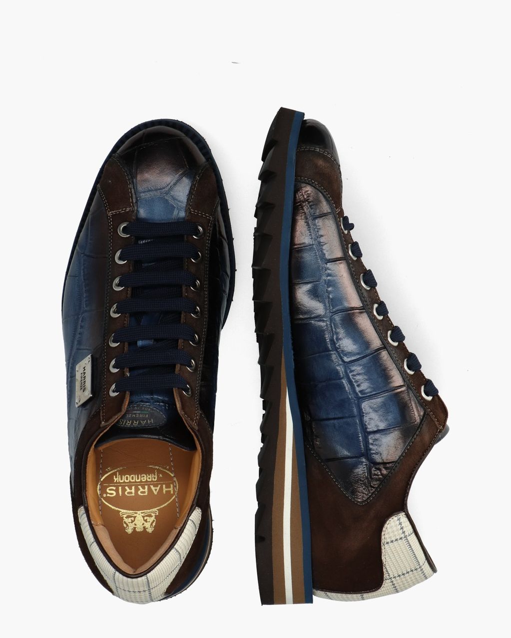 2817 Kobaltblauw Herensneakers