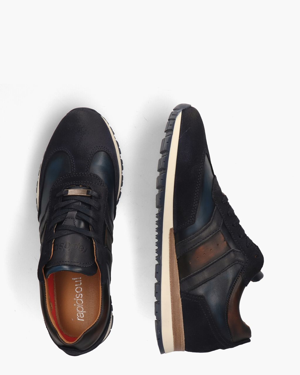 Sweder Donkerblauw Herensneakers