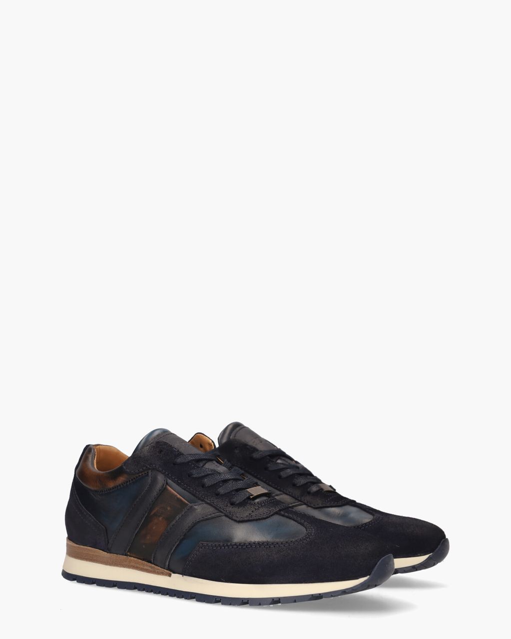 Sweder Donkerblauw Herensneakers