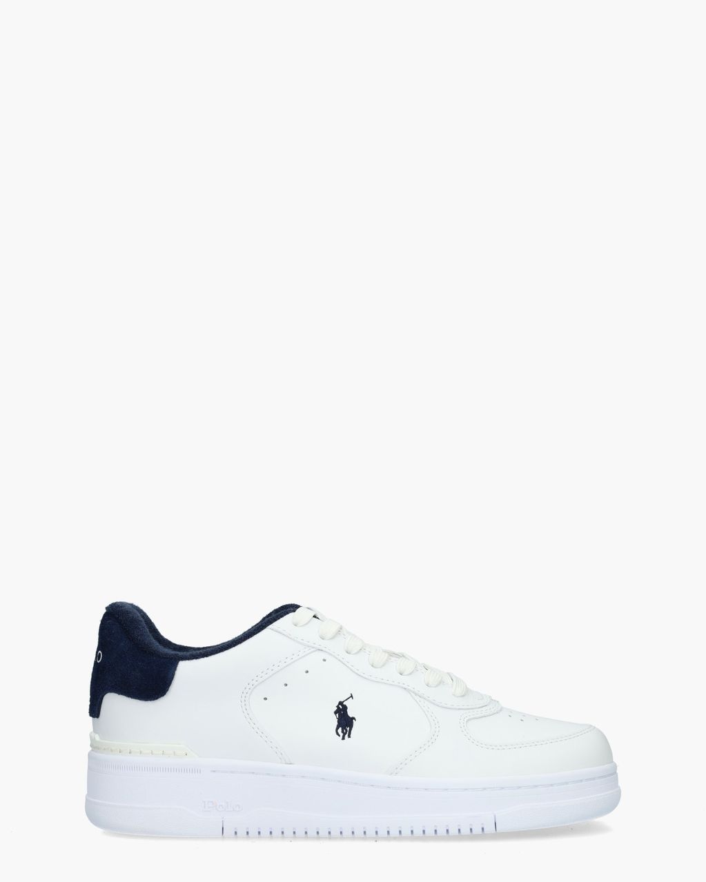 Masters Court Wit/Donkerblauw Herensneakers