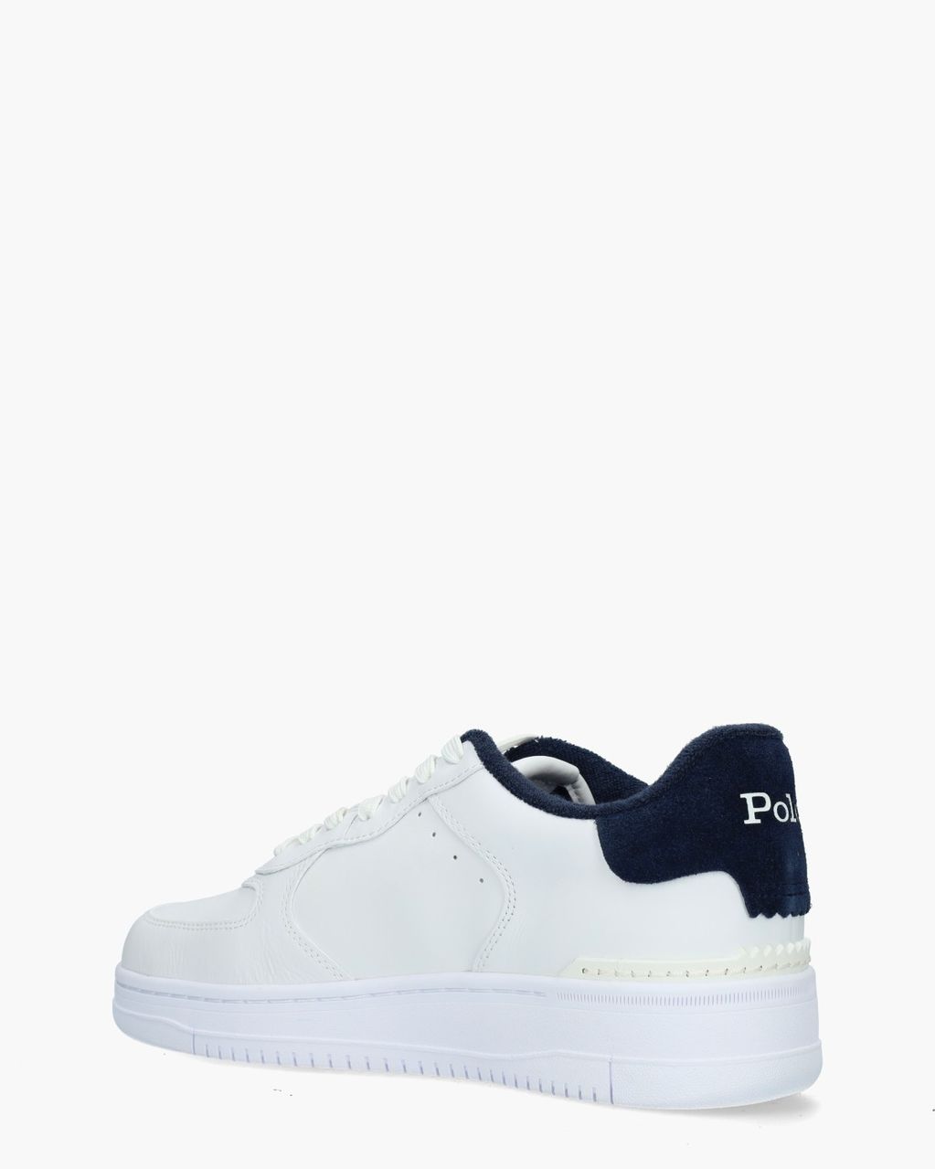 Masters Court Wit/Donkerblauw Herensneakers