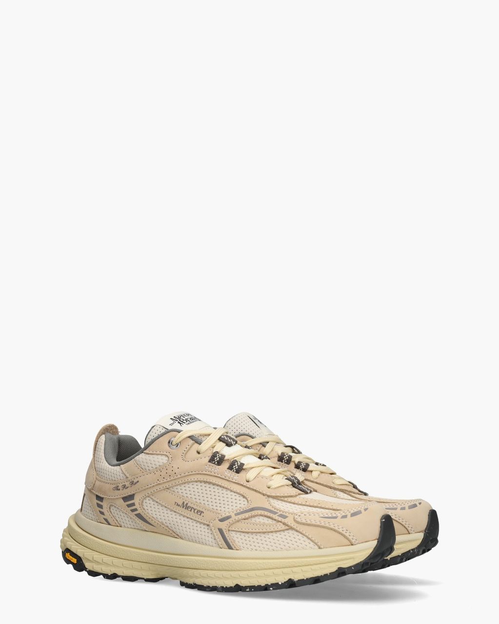 The Re-Run Vibram Beige Herensneakers